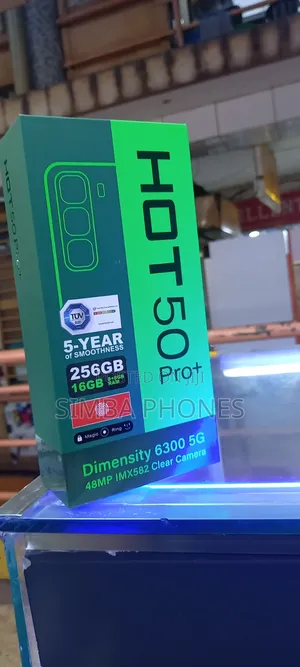 New Infinix Hot 50 Pro+ 4G 256 GB Blue