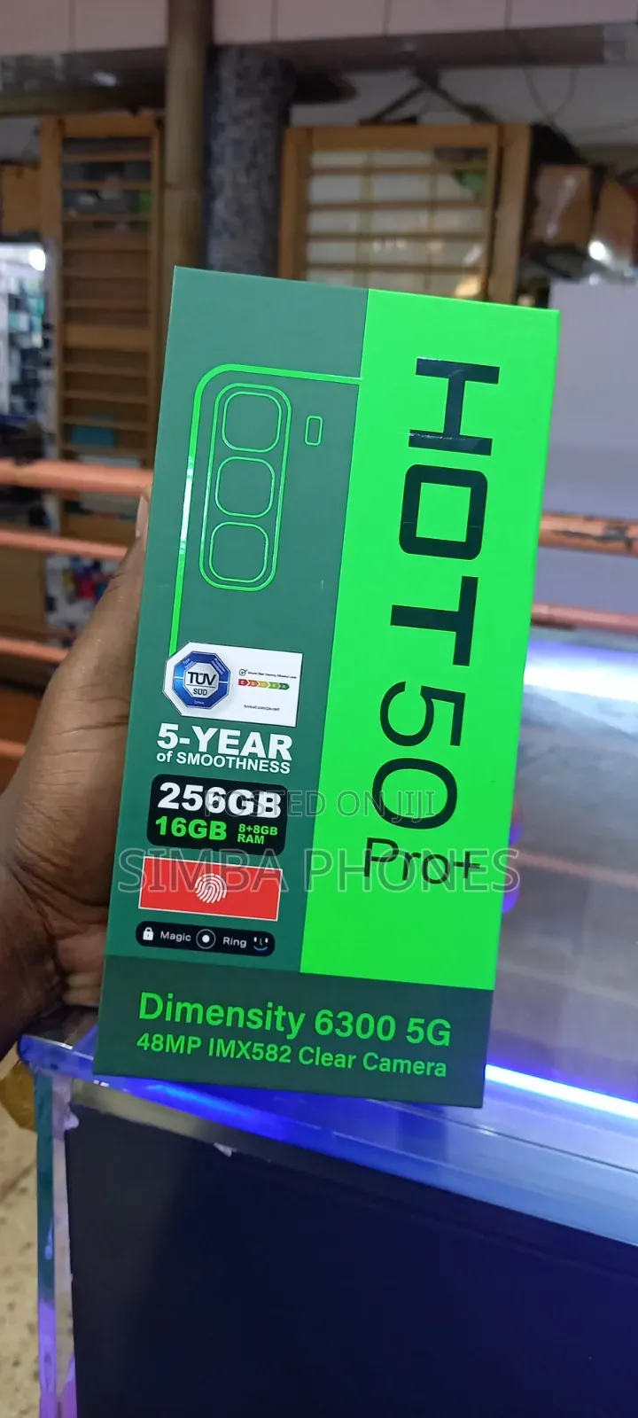 New Infinix Hot 50 Pro+ 4G 256 GB Gold