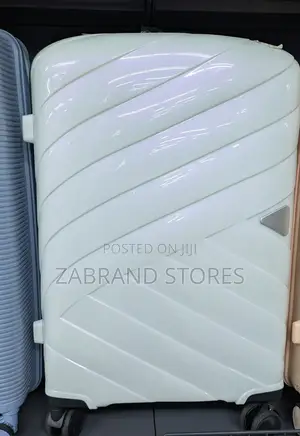 A Set of Luggage Suitcase- White