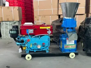 Heavy-Duty Pellet Machine With 24hp Diesel Engine
