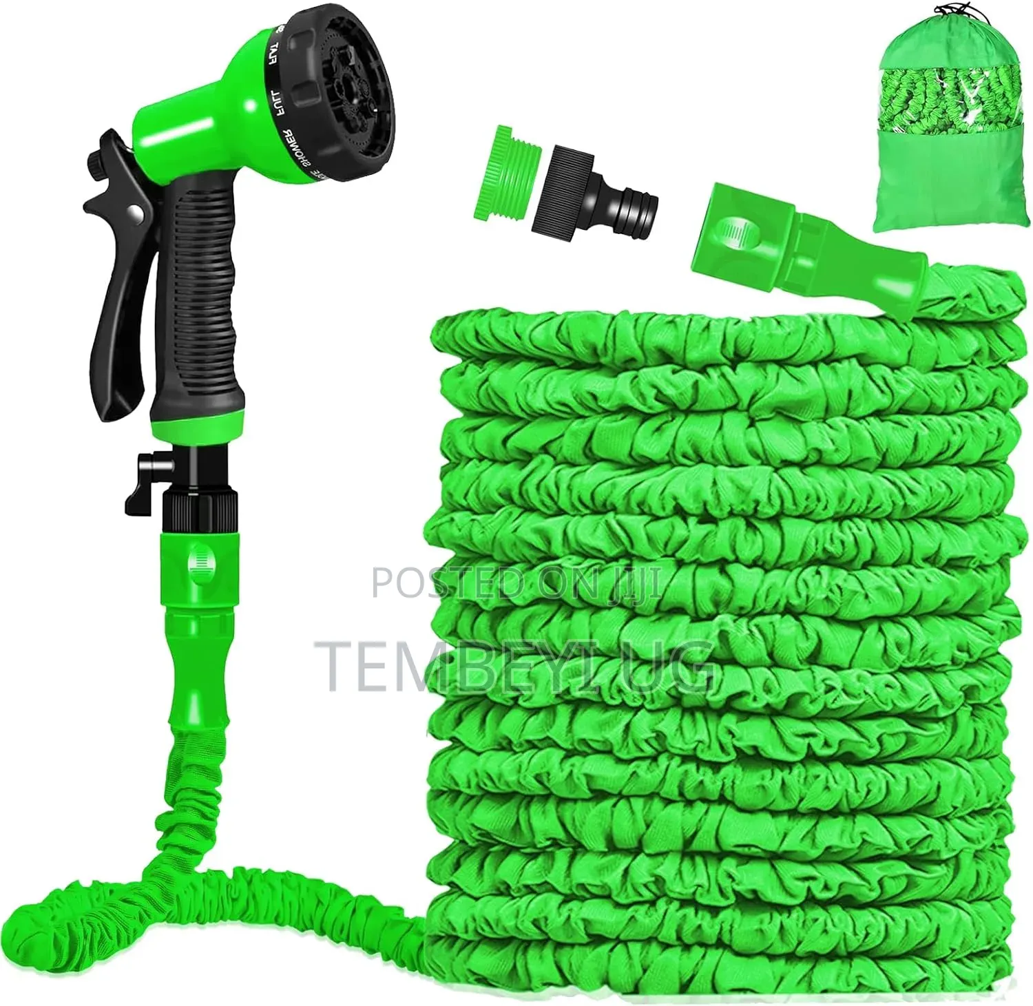 50ft Expandable Garden Water Hose Pipe With Spray Gun