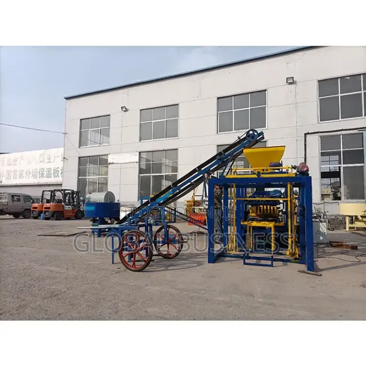 Semi-Automatic Concrete Block Paver Maker – Reliable Efficient