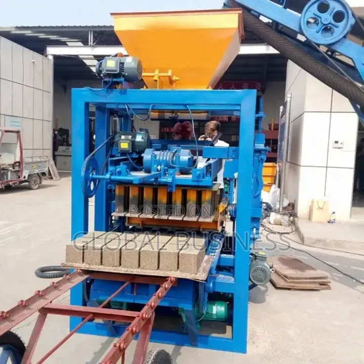 Semi-Automatic Concrete Block Paver Maker – Reliable Efficient