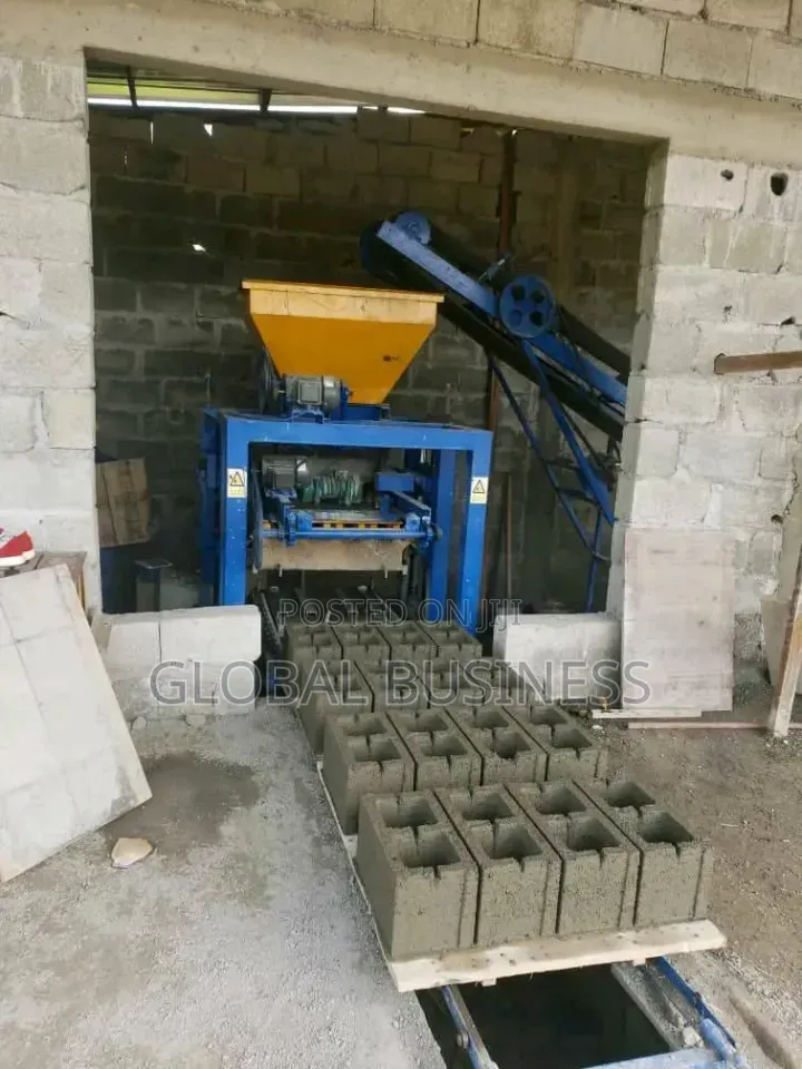 Semi-Automatic Concrete Block Paver Maker – Reliable Efficient