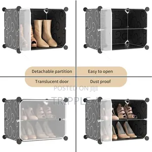 Multi- Color Plastic Shoe Rack Shoe Cabinet