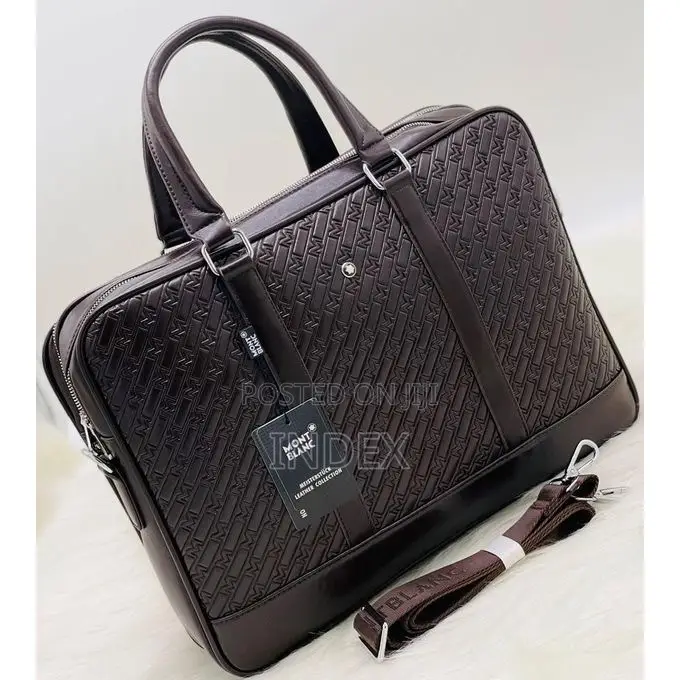 12 Inches Bag for Business, Work ,Office Men's Leather Briefcase