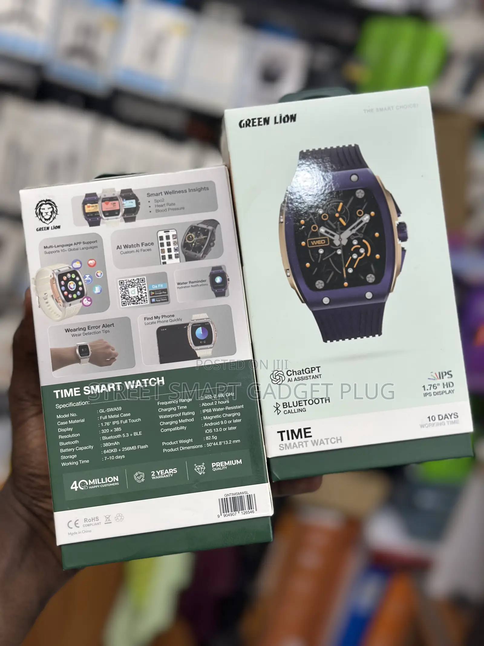 Greenlion Time Smart Watch(Richard Millar Edition)