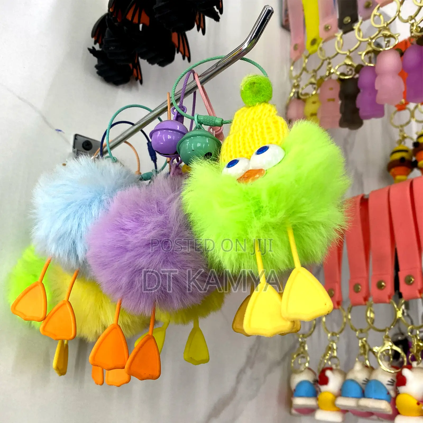 Cute Key Dolls / Silicone Keychain / Spiderman / Tom Jerry / Minions