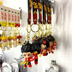 Cute Key Dolls / Silicone Keychain / Spiderman / Tom Jerry / Minions