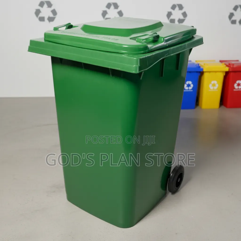 Eco-Friendly Outdoor 240litres Plastic Dust Bins Plastic Dust Bins