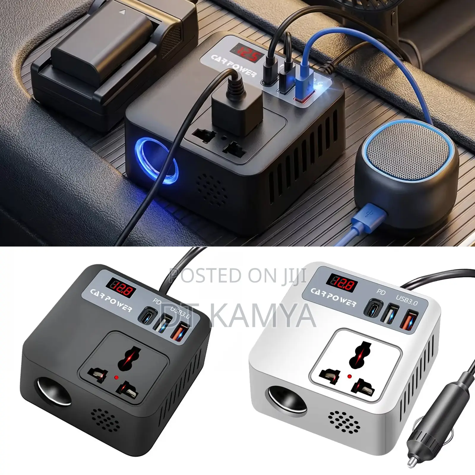12v Car Power Inverter Charger 150w for Laptops / Phones / Tablets Etc