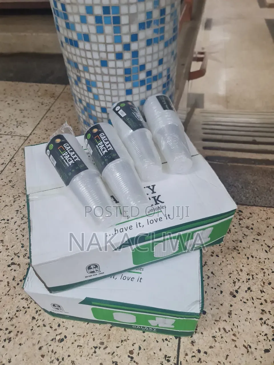 500 Pic Of 400ml Of Disposable Galaxy Pack Glass