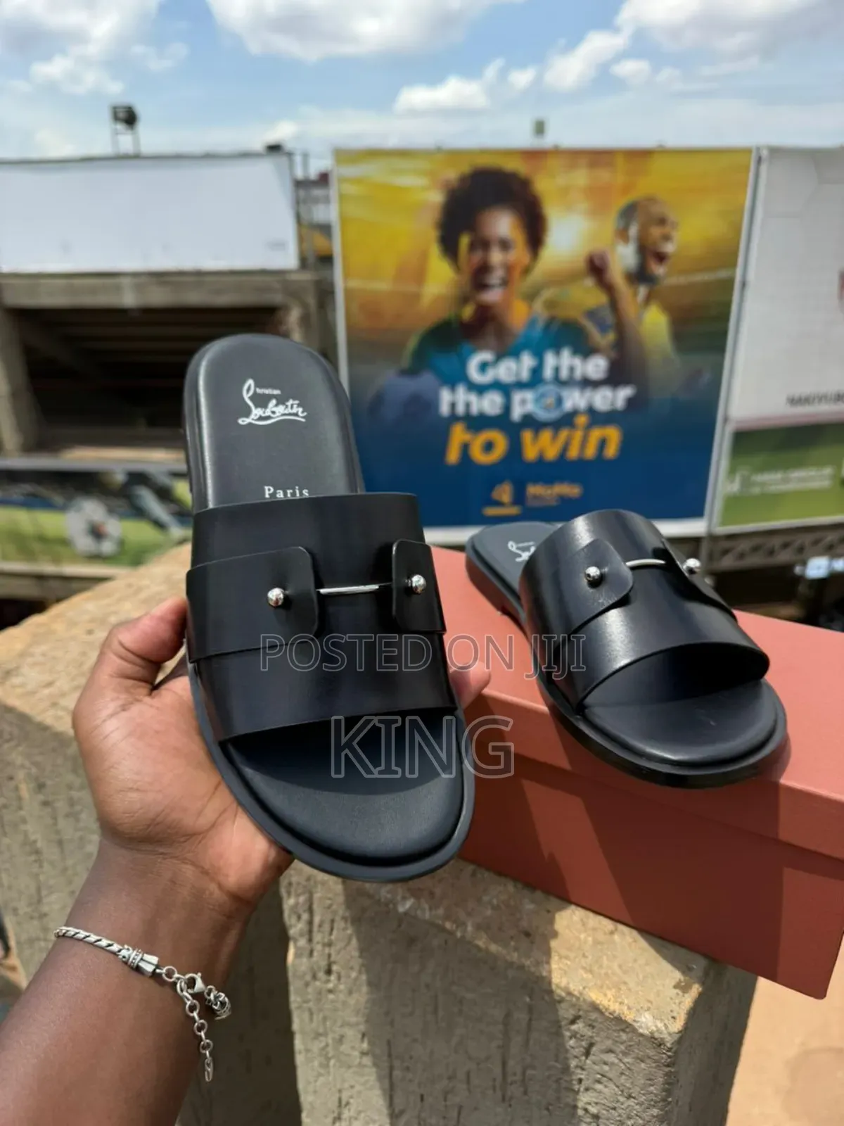 Louboutin Chambelimule Slides.