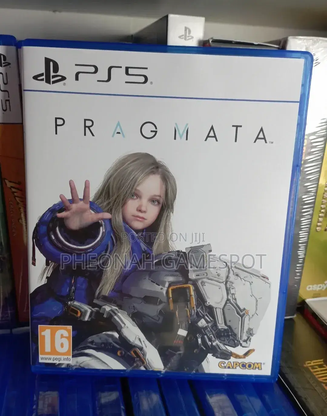 Pragmata Video Game Cd for Ps5