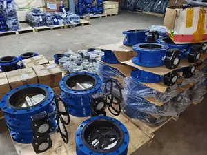 Turbine Butterfly Valve Pn16 (D341x-16q) - Sizes 6" To 16" Available