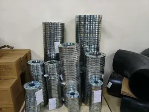 Welding Flange Pn16 (Pl, Rf) Q235 Steel - Sizes 11⁄2" to 24" Available