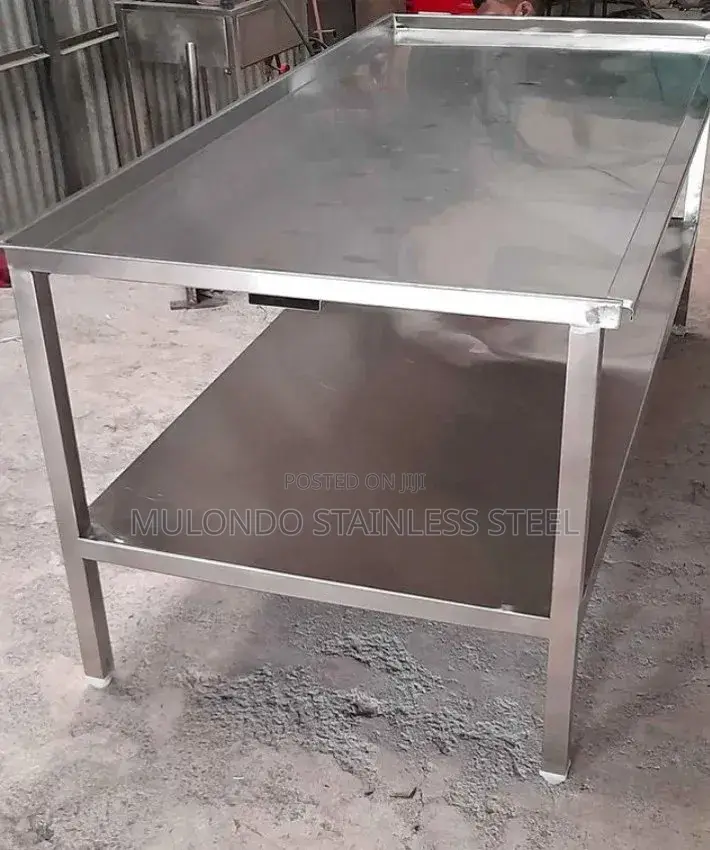 Parking Table Double Stainless Steel Table