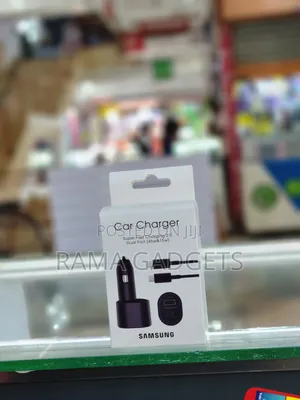 Samsung Super Fast Dual Car Charger (45w+15w),