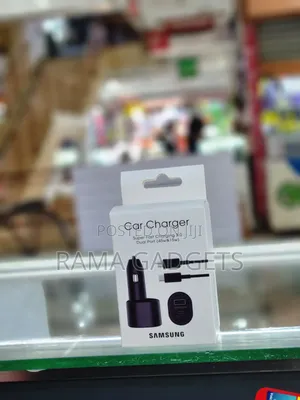 Samsung Super Fast Dual Car Charger (45w+15w),