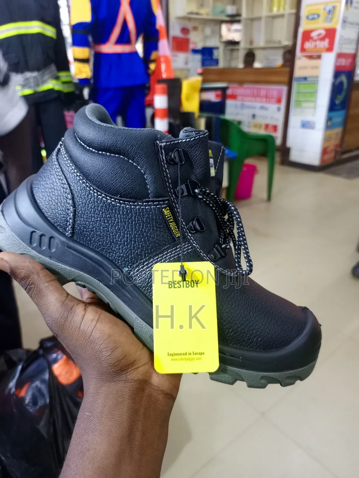 Jogger High-ankle Industrial Safety Boot