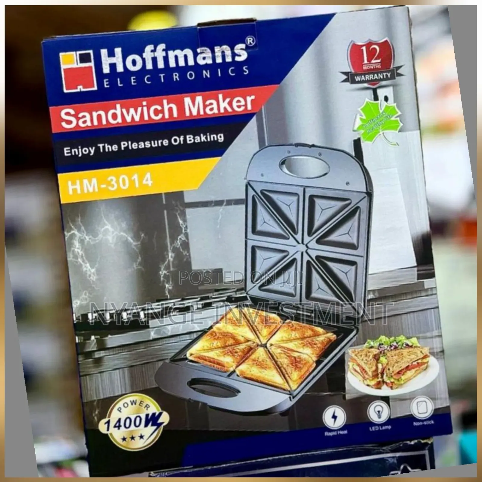 Hoffman Brand Sandwich Maker