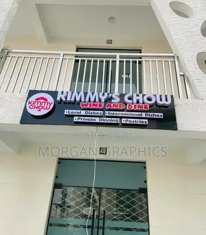 3d and 2d Signage