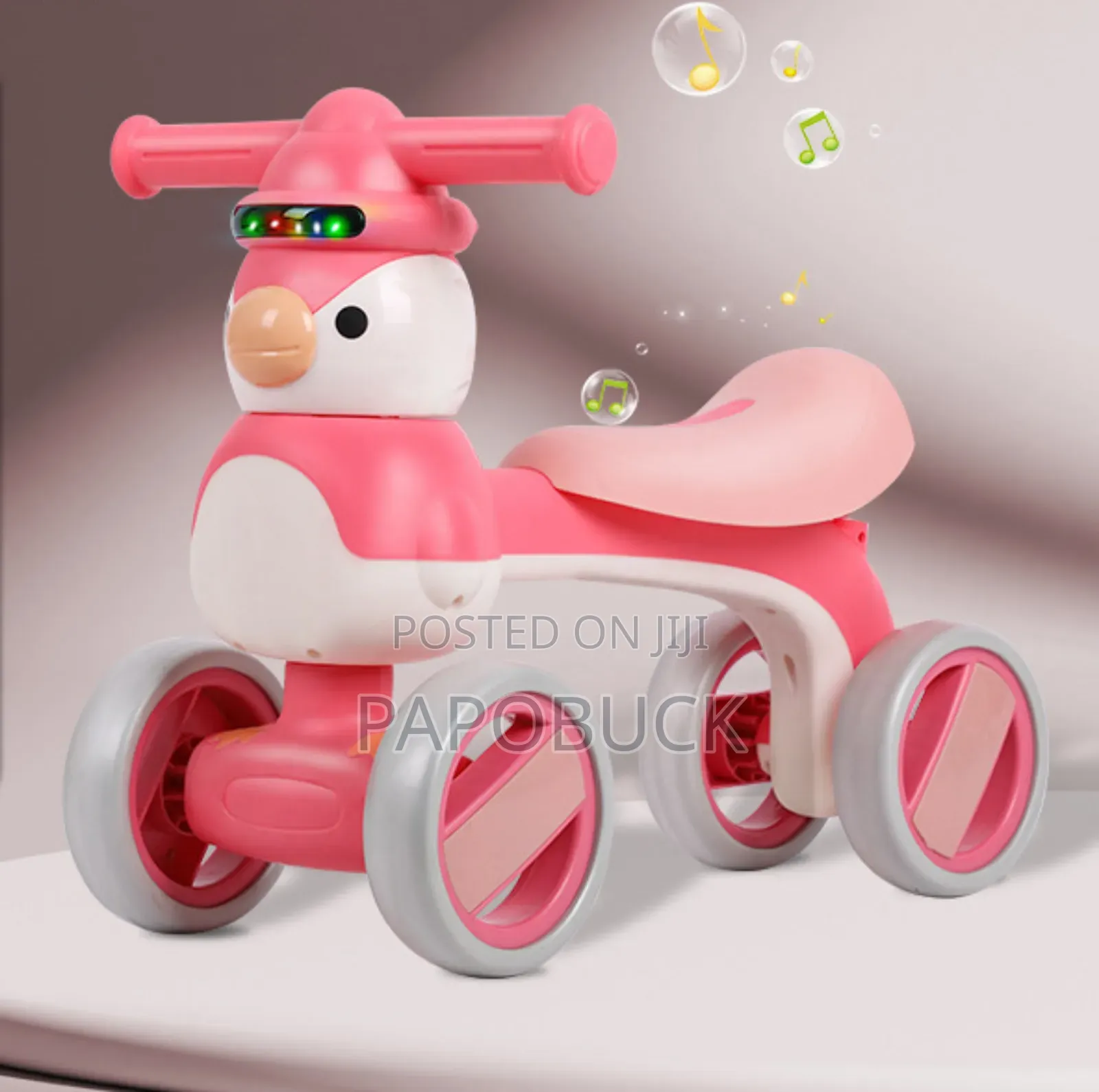 Penguin-Shaped Baby Balance Bike Ride-on Toys Designed for Toddlers.