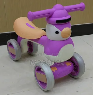 Penguin-Shaped Baby Balance Bike Ride-on Toys Designed for Toddlers.