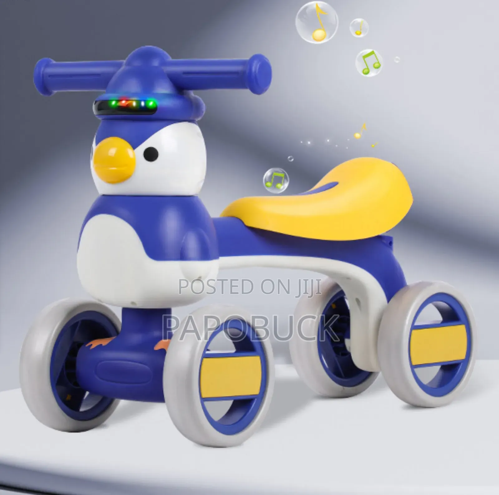 Penguin-Shaped Baby Balance Bike Ride-on Toys Designed for Toddlers.