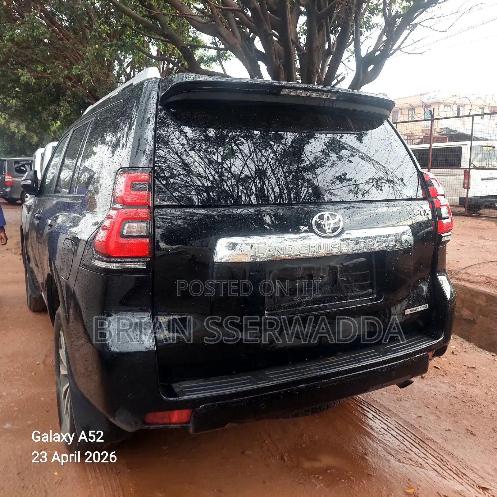 Toyota Land Cruiser Prado 2.7 2017 Matt Black