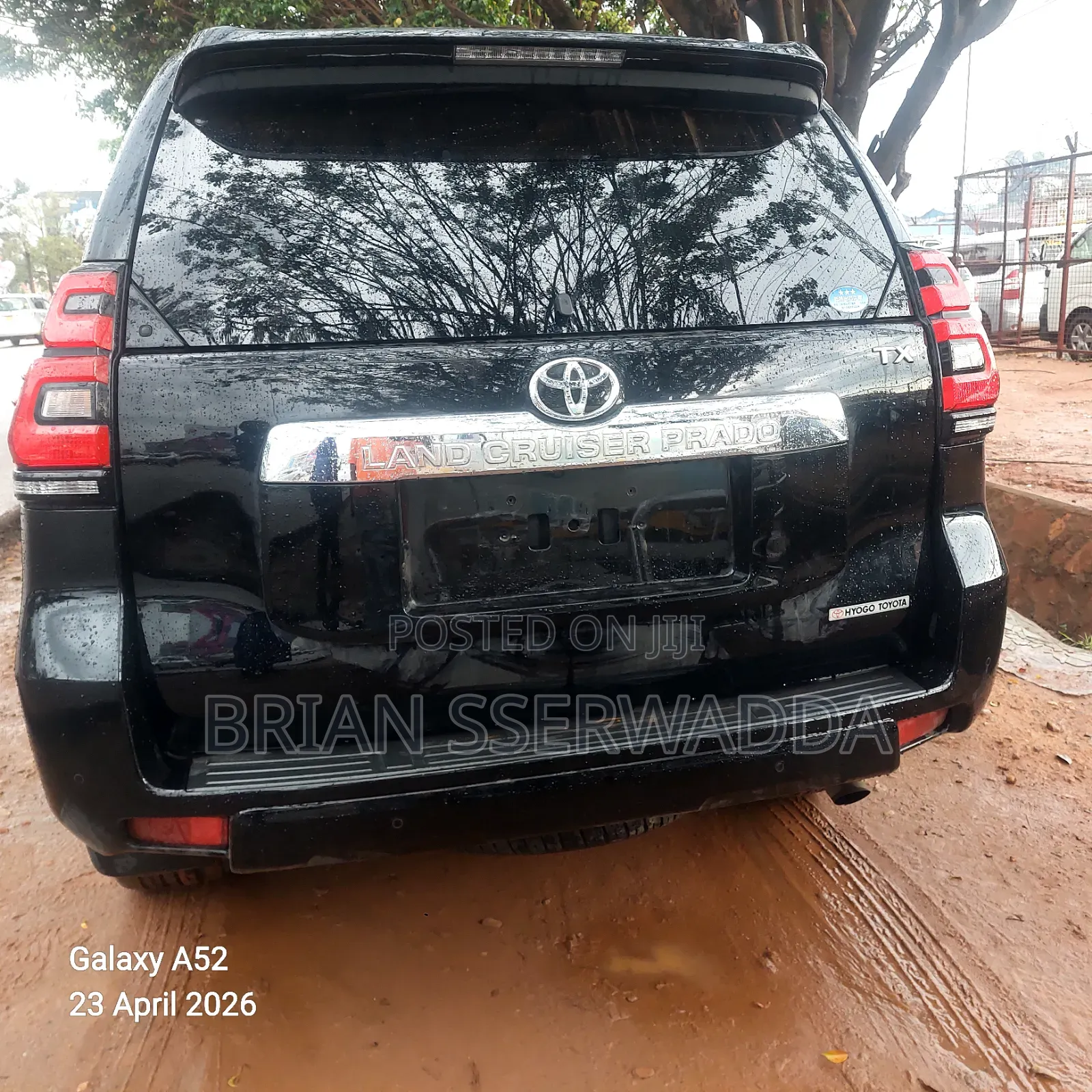 Toyota Land Cruiser Prado 2.7 2017 Matt Black