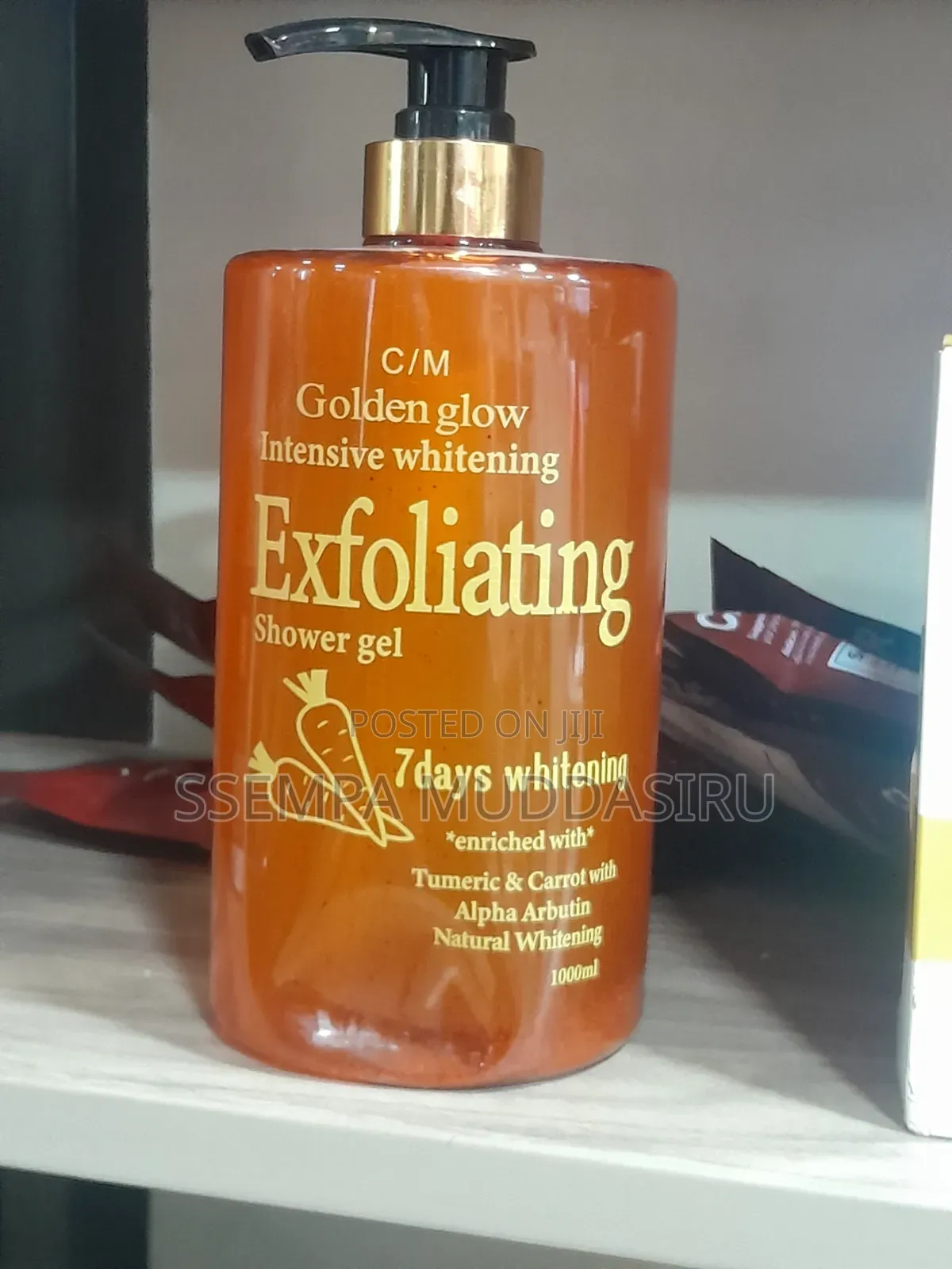 Golden Glow Intensive Lightening Exfoliating Shower Gel 1000mls