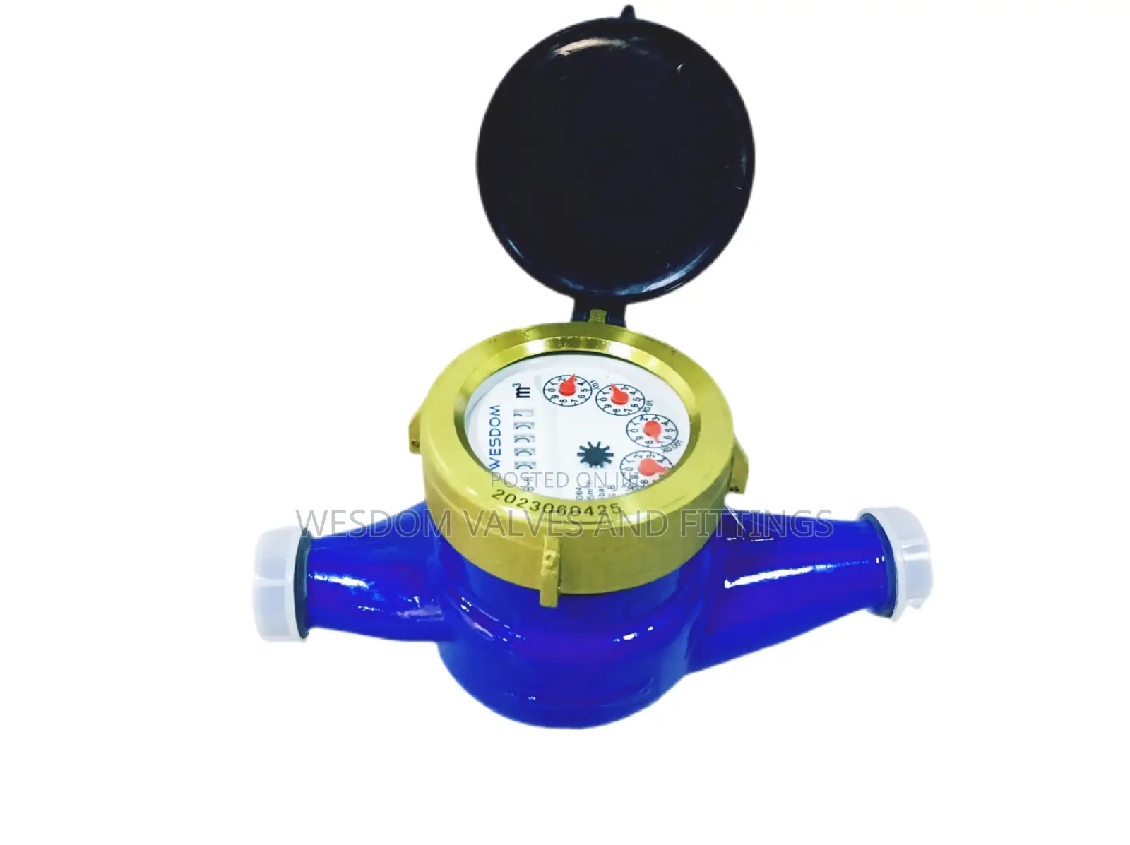 High-Precision 4-Wheel Water Meter (Di) Pn16 - 1/2" (Dn15) 3/4" (Dn20)