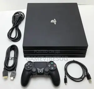 Star Ps4 Pro: 10 Games 2 Controllers - Tested and Working