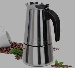 9 Cup Moka Pot Stainless Steel 450ml Italian Espresso Coffee Maker