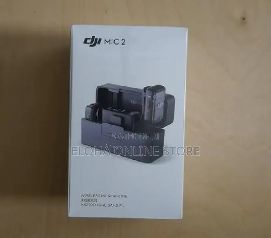 Dji Mic 2 Digital Wireless Dual Microphone Kit With Charging Case