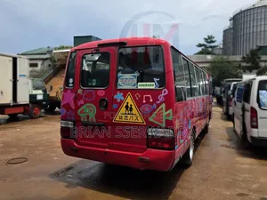 Toyota Coaster 2012 Red