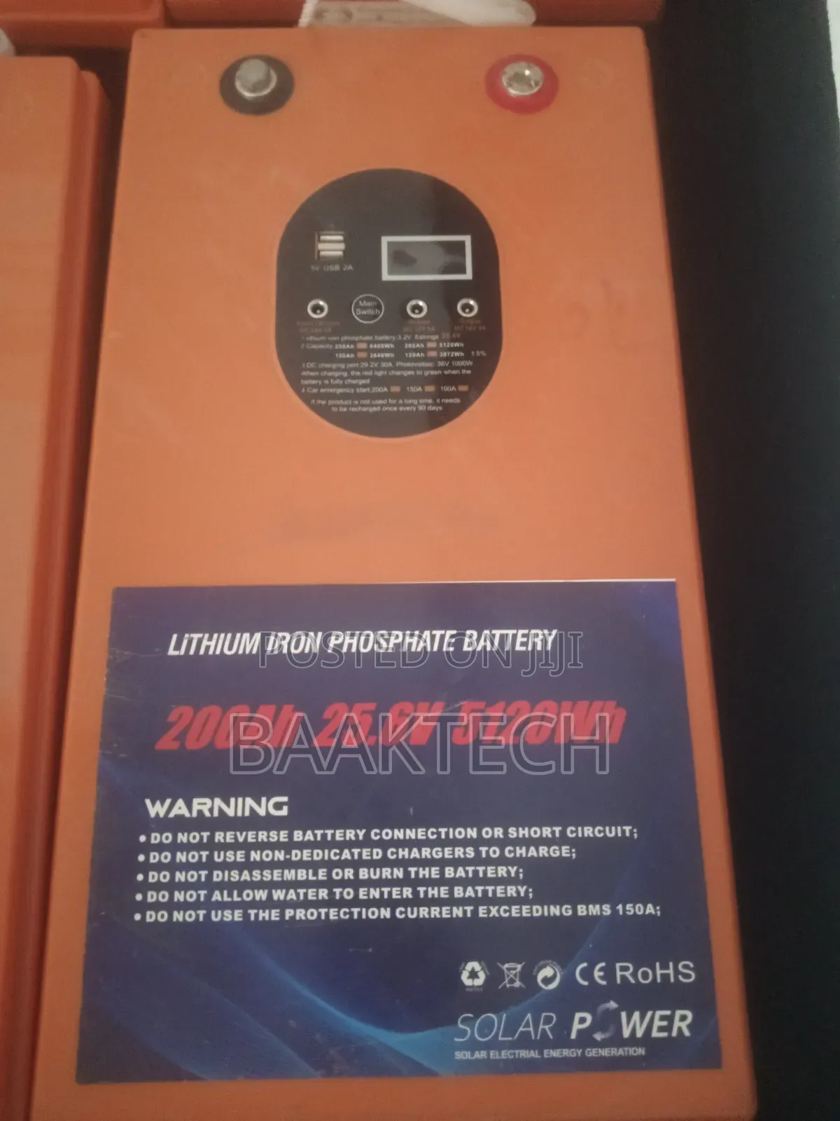 200ah 24v Lithium Battery