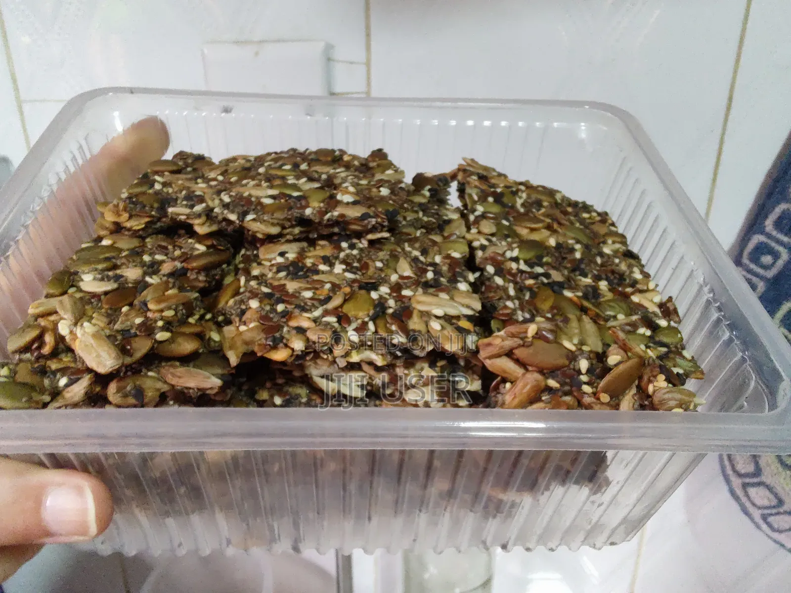 Gluten Free Vegan Sourdough Crackers