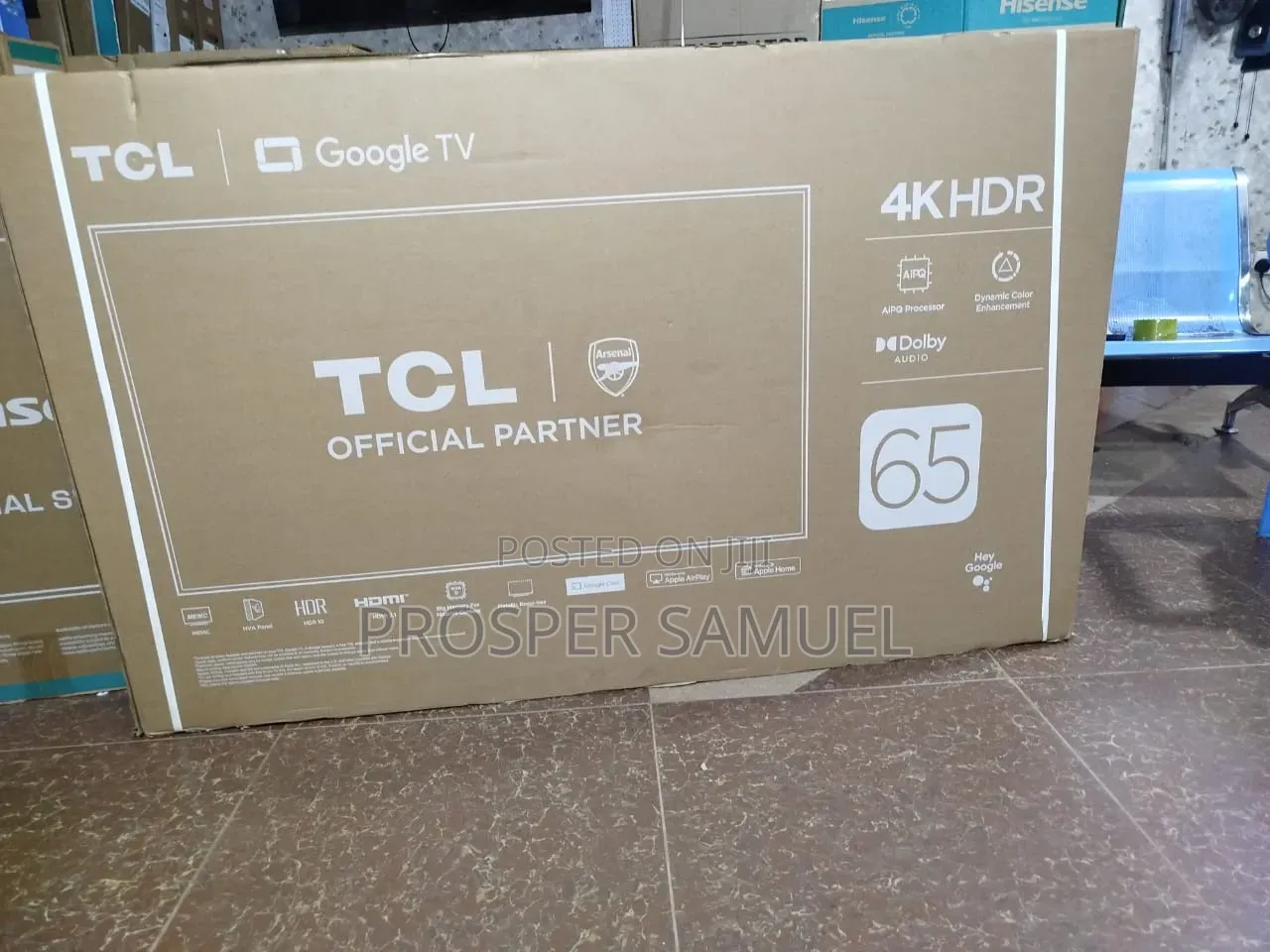 65 Inches Smart Digital Flat Screen Flameless TCL