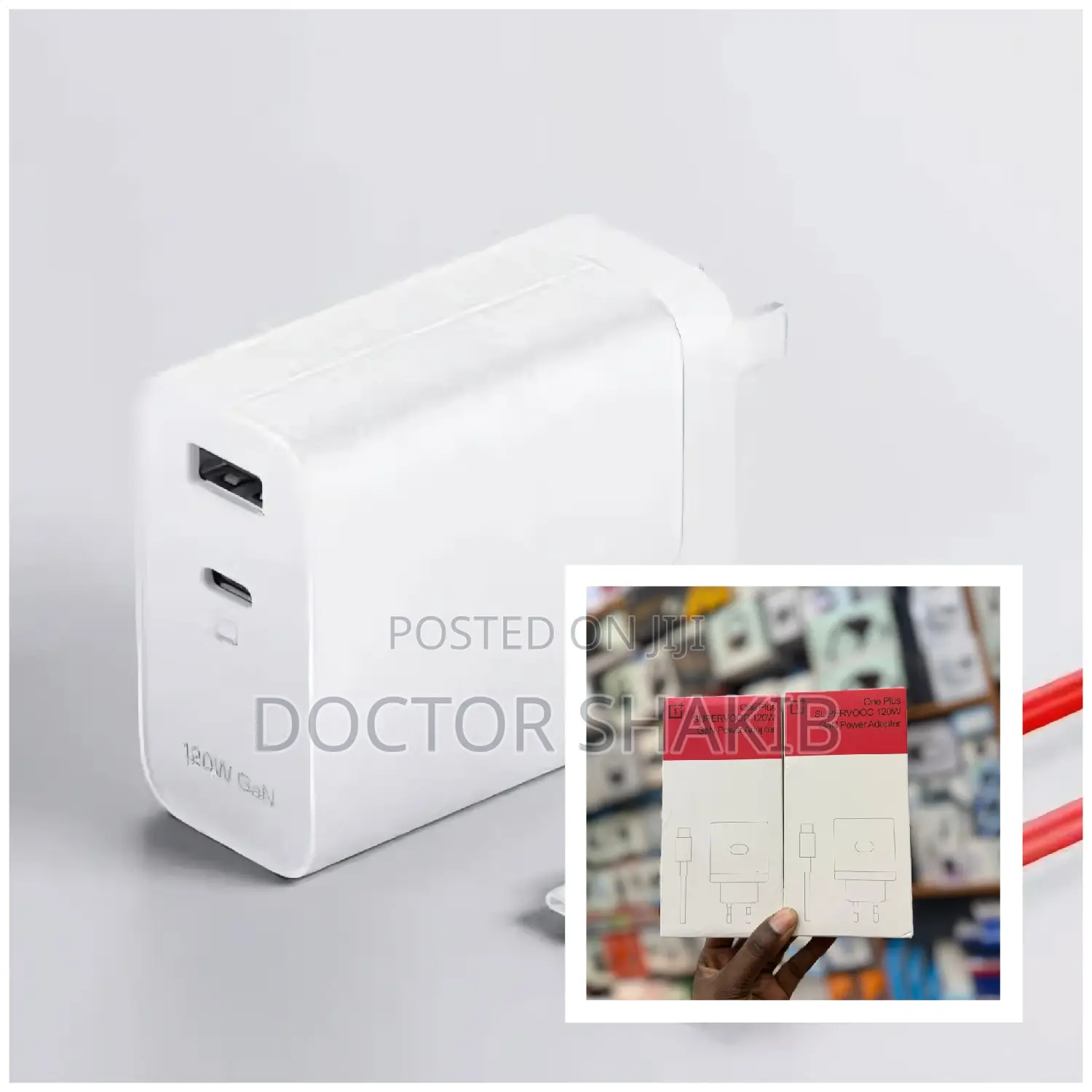Oneplus Supervooc 120w Gan Power Charger