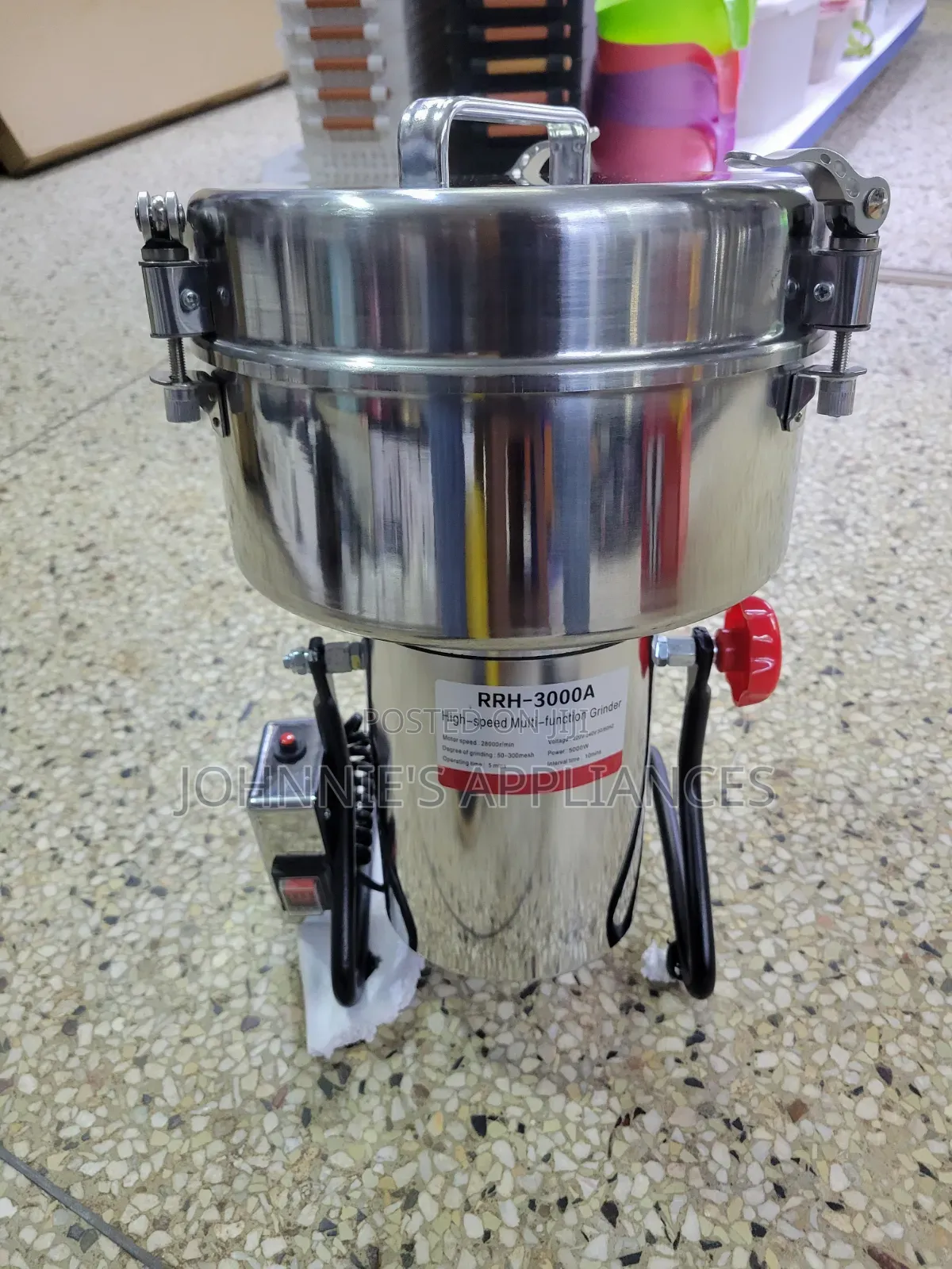 RRH-3000a High-Speed Stainless Steel Multi-Function Grinder – Heavy