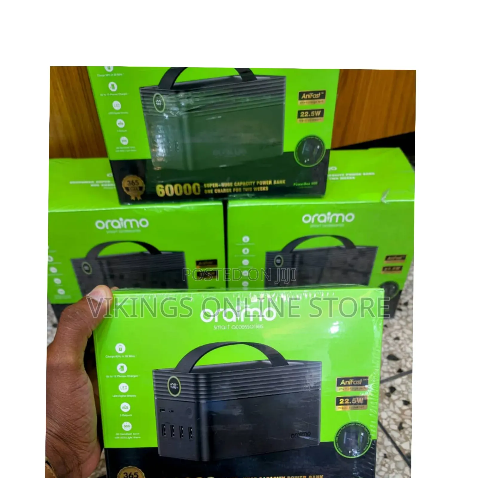 Oraimo Powerbox 600 (Opb-P600q), a High-Capacity Portable Power Bank