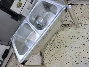 Heavy-Duty Stainless Steel Double Food Warmer Deep Basins or Inserts