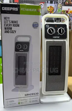 Geepas PTC Fan Heater (Model Grh28530).