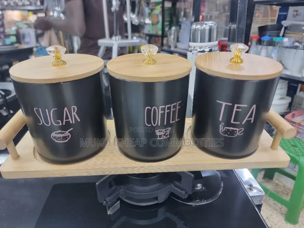 Sugar Set Canister