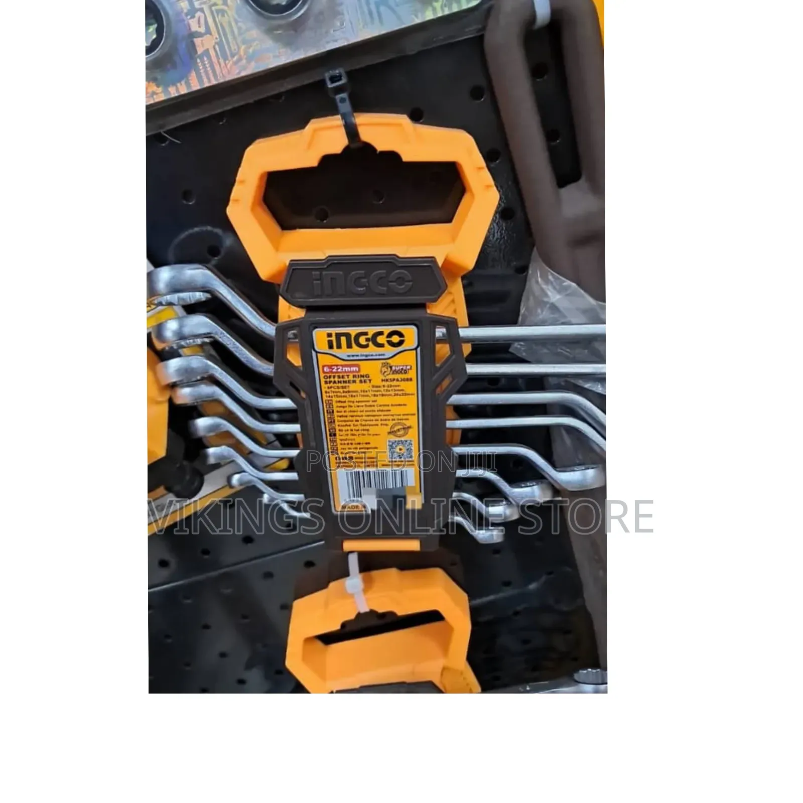 Ingco Hkspa3088 Offset Ring Spanner Set