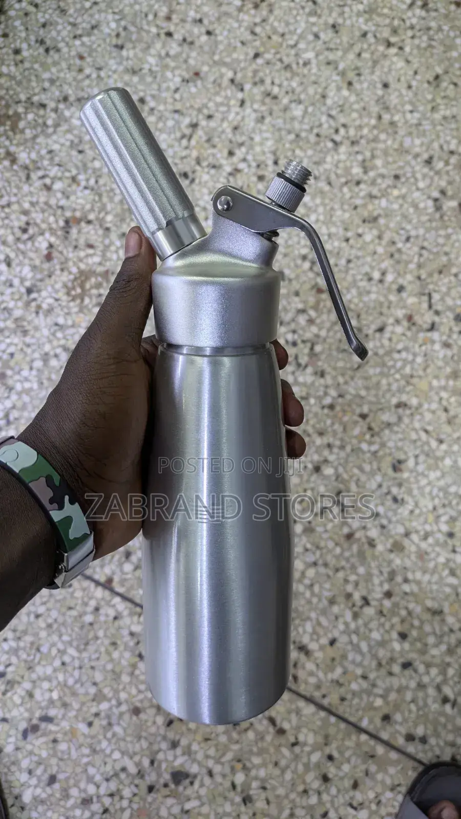 Aluminum Cream Whipper Dispenser 1l