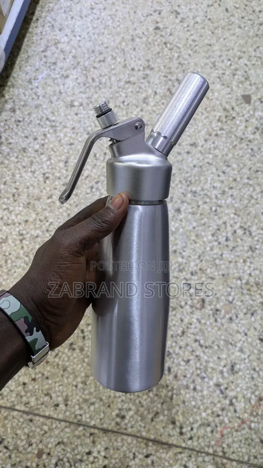 Aluminum Cream Whipper Dispenser 1l