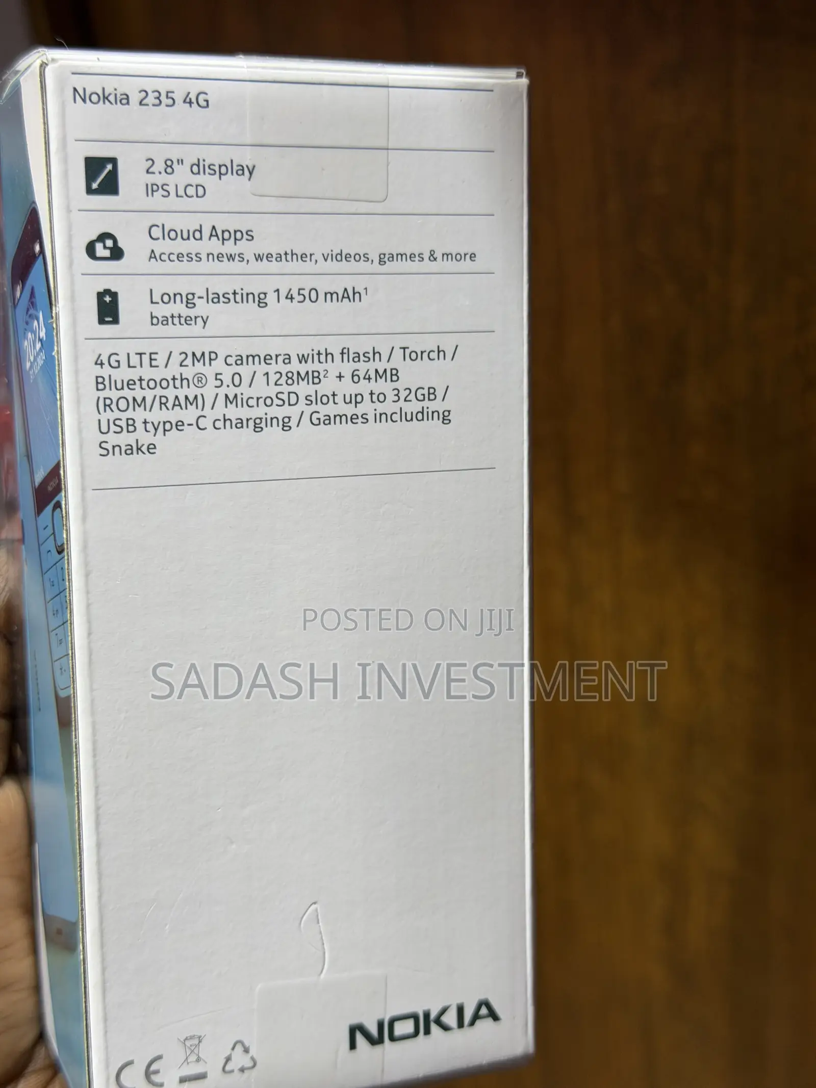 New Nokia 235 4G (2024) Black